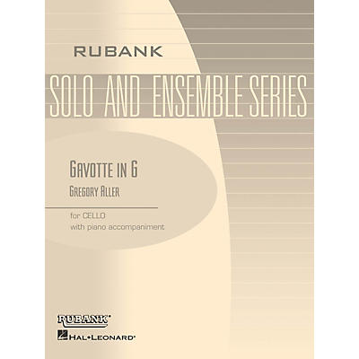 Rubank Publications Gavotte in G Rubank Solo/Ensemble Sheet Series Softcover Arranged by G. Aller