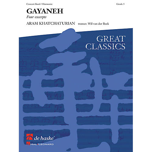 Hal Leonard Gayeneh Score Only Concert Band