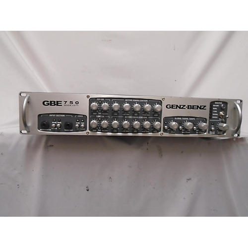 Gbe 750 Bass Amp Head