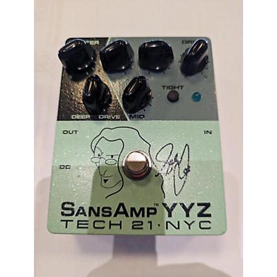 Tech 21 Geddy Lee YYZ Signature SansAmp Bass Drive Effect Pedal
