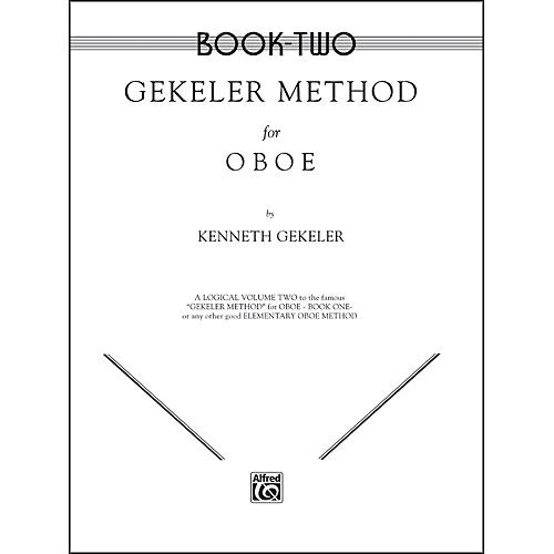 Alfred Gekeler Method for Oboe Book II