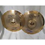 Used Zildjian Gen16 Buffed Bronze Hi Hat Pair Electric Cymbal