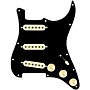 920d Custom Generation Loaded Pickguard For Strat With Aged White Pickups and Knobs and S5W-BL-V Wiring Harness Black