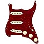 920d Custom Generation Loaded Pickguard For Strat With Aged White Pickups and Knobs and S7W Wiring Harness Tortoise