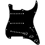 920d Custom Generation Loaded Pickguard For Strat With Black Pickups and Knobs and S5W-BL-V Wiring Harness Black