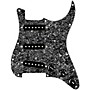 920d Custom Generation Loaded Pickguard For Strat With Black Pickups and Knobs and S5W Wiring Harness Black Pearl