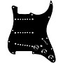 920d Custom Generation Loaded Pickguard For Strat With Black Pickups and Knobs and S7W-MT Wiring Harness Black
