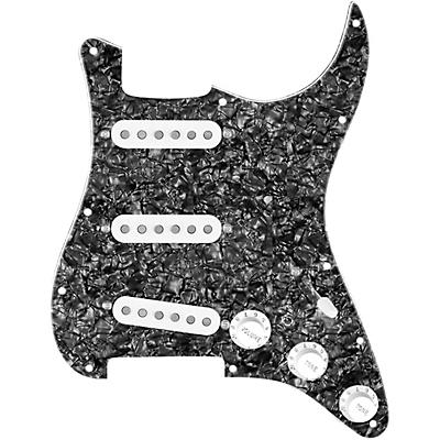 920d Custom Generation Loaded Pickguard For Strat With White Pickups and Knob and S7W-MT Wiring Harness
