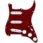 920d Custom Generation Loaded Pickguard For Strat With White Pickups and Knobs and S5W Wiring Harness Tortoise