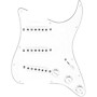 920d Custom Generation Loaded Pickguard For Strat With White Pickups and Knobs and S5W Wiring Harness White