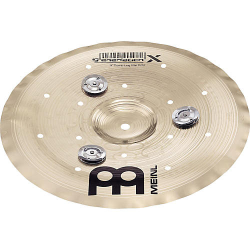 MEINL Generation X Filter China Effects Cymbal with Jingles 14 in.