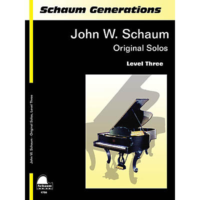 SCHAUM Generations: John W. Schaum Original Solos Educational Piano Series Softcover Composed by John W. Schaum