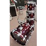 Used Premier Genista Drum Kit Red