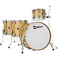 Premier Genista Heritage Birch 4-Piece Shell Pack with 24 in. Bass Drum Aqua SparkleGold Sparkle