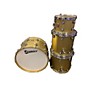 Used Premier Genista Heritage Series Drum Kit Gold Sparkle