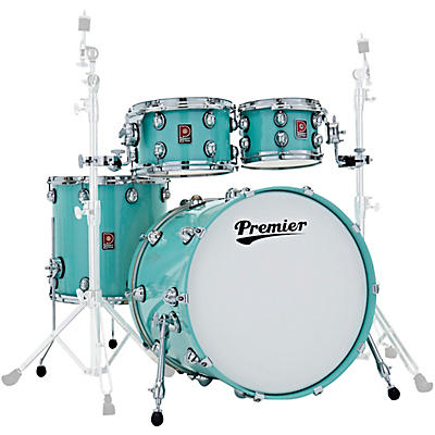 Premier Genista Maple 4-Piece Shell Pack With 22" Bass Drum