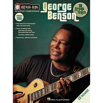 Hal Leonard George Benson Jazz Play Along Series Volume 165 Book/CD