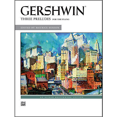 Alfred George Gershwin Three Preludes Piano Solos