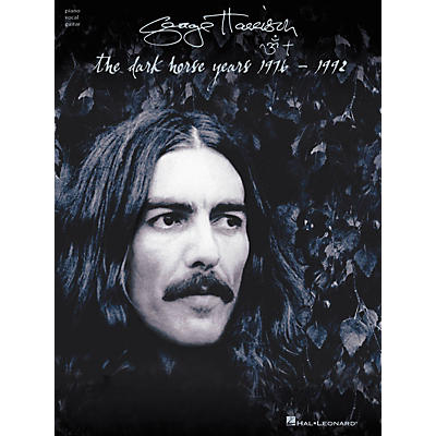 Hal Leonard George Harrison - The Dark Horse Years 1976-1992 Piano/Vocal/Guitar Artist Songbook