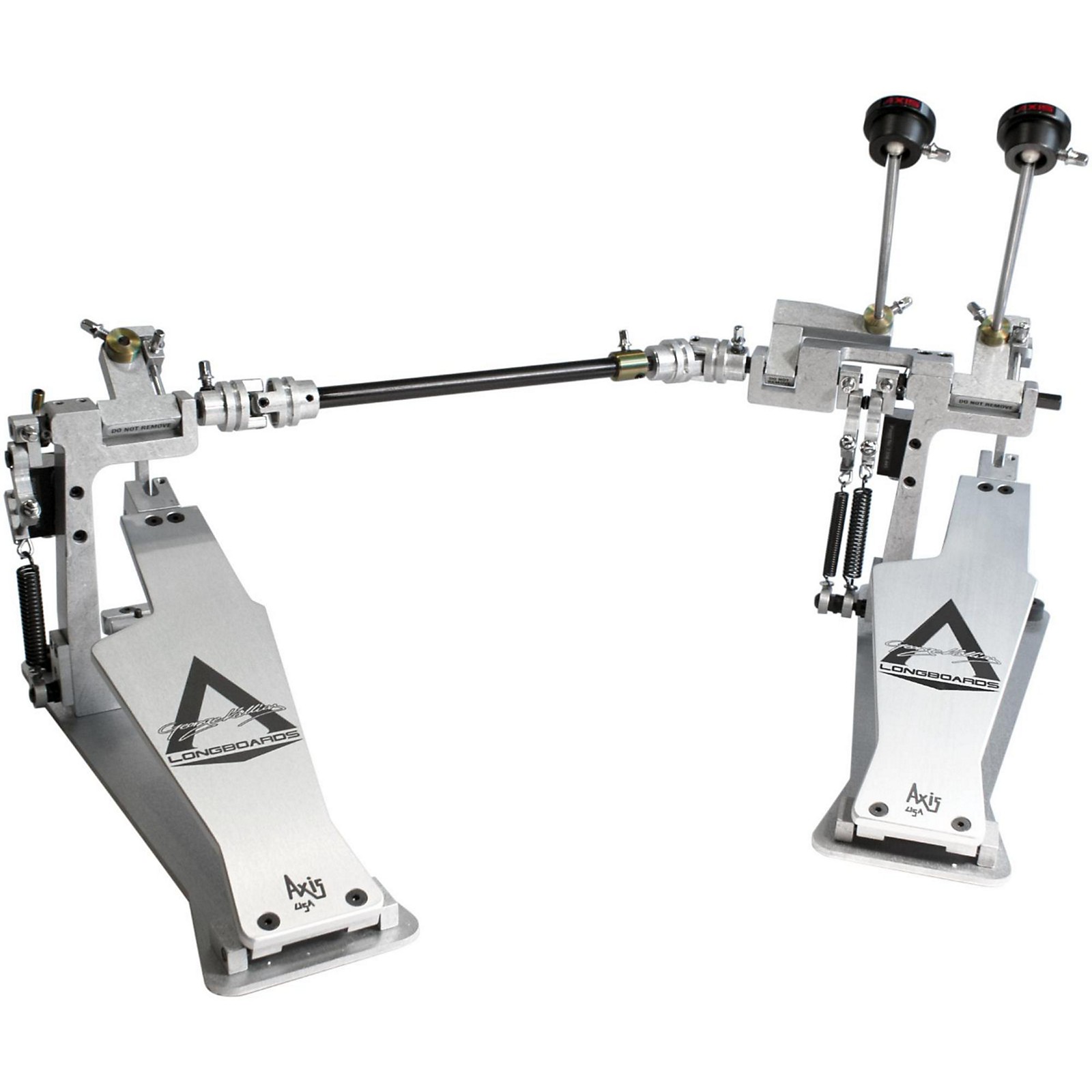Axis Kollias Signature Edition Double Bass Drum Pedal Silver