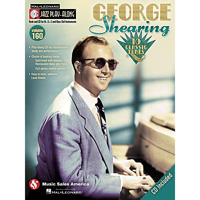 Hal Leonard George Shearing - Jazz Play-Along Volume 160 Book/CD
