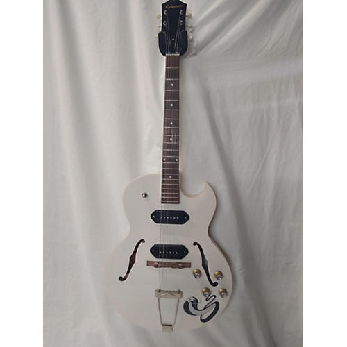 George Thorogood ES-125 White Fang Hollow Body Electric Guitar