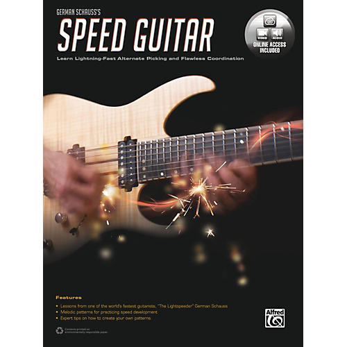 Alfred German Schauss's Speed Guitar Book &amp; Online Audio ...