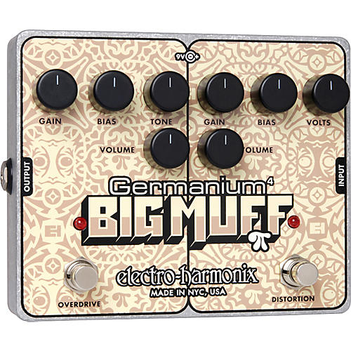 Electro-Harmonix Germanium 4 Big Muff Pi Overdrive and Distortion Guitar Effects Pedal Condition 2 - Blemished  197881193959