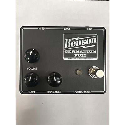 Benson Amps Germanium Fuzz 78 Black Effect Pedal
