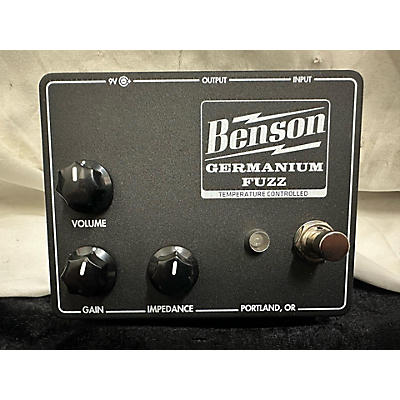 Benson Amps Germanium Fuzz Effect Pedal