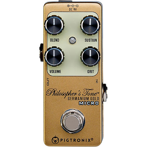 Germanium Gold Compressor Micro Effects Pedal