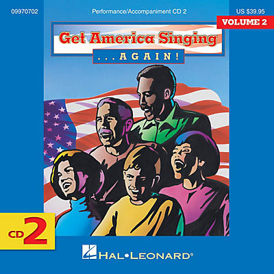 Hal Leonard Get America Singing Again Vol 2 CD Two VOL 2 CD 2