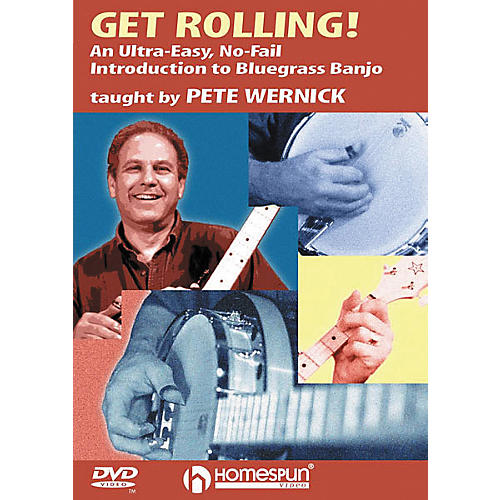 Get Rolling - An Ultra-Easy, No-Fail Introduction to Bluegrass Banjo (DVD)