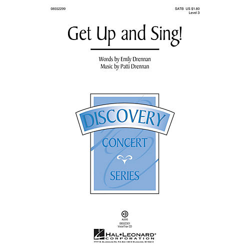 Hal Leonard Get Up and Sing! (Discovery Level 3) VoiceTrax CD Arranged by Patti Drennan