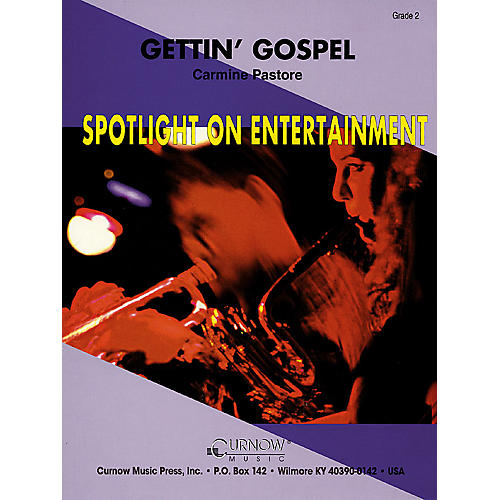 Gettin' Gospel (Grade 2 - Score Only) Concert Band Level 2 Composed by Carmine Pastore