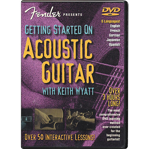 Getting Started On Acoustic Guitar DVD