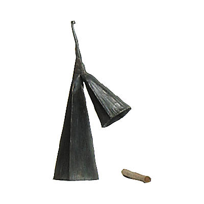 Overseas Connection Ghana Double Gonkogwe Bell With Stick