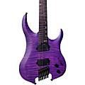 Legator Ghost 6 String Multi-Scale Super Shred Series Flamed Maple Electric Guitar PurplePurple