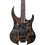 Legator Ghost 6 string Super Shred Series Electric Guitar Black Burl