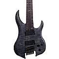 Legator Ghost 7 String Multi-Scale Super Shred Series Flamed Maple Electric Guitar PurpleBlack