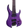 Legator Ghost 7 String Multi-Scale Super Shred Series Flamed Maple Electric Guitar PurplePurple