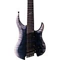 Legator Ghost 7 String Multi-Scale Tremolo Headless Electric Guitar Purple BurstBlack Burst