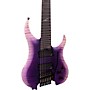 Legator Ghost 7 String Multi-Scale Tremolo Headless Electric Guitar Purple Burst