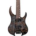 Legator Ghost 7 string Super Shred Series Electric Guitar Blue BurlBlack Burl