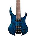 Legator Ghost 7 string Super Shred Series Electric Guitar Blue BurlBlue Burl