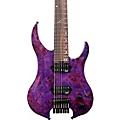 Legator Ghost 7 string Super Shred Series Electric Guitar Blue BurlMagenta Burl