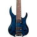 Legator Ghost 8 string Super Shred Series Electric Guitar Blue BurlBlue Burl