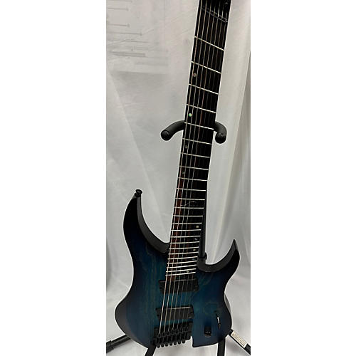 Legator Ghost Performance 7 Multi Scale Solid Body Electric Guitar Blue