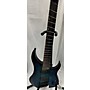 Used Legator Ghost Performance 7 Multi Scale Solid Body Electric Guitar Blue