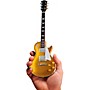 Axe Heaven Gibson 1957 Les Paul Gold Top Officially Licensed Miniature Guitar Replica